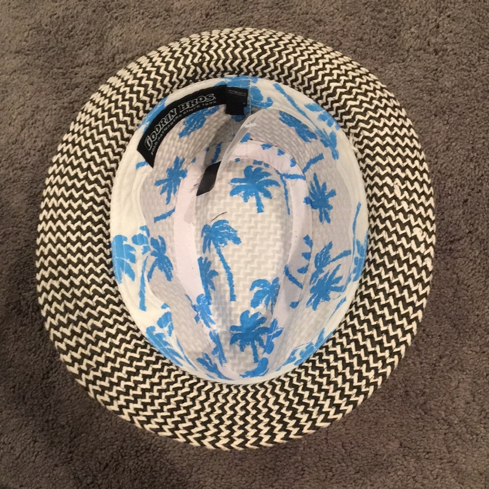 Goorin Bros. Gray & White fedora herringbone - Picture 8 of 14